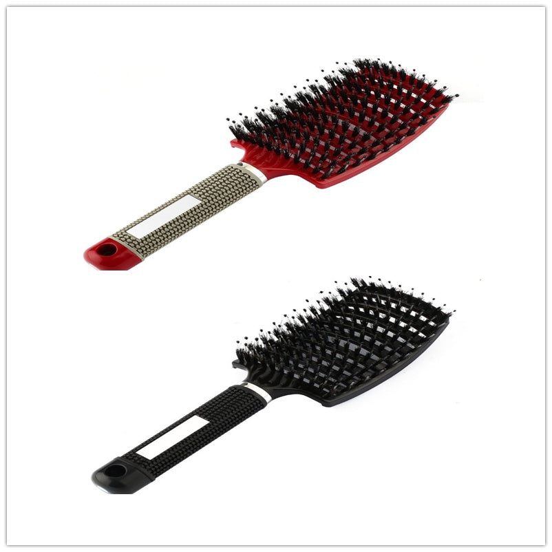 Hairbrush Anti Kit Brushy Women Detangler Hair Brush Bristle Nylon Scalp Massage Teaser Hair Brush Comb Hairbrush Anti Kit Brushy Women Detangler Hair Brush Bristle Nylon Scalp Massage Teaser Hair Brush Comb